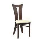 Chaise hêtre massif contemporaine Papillon